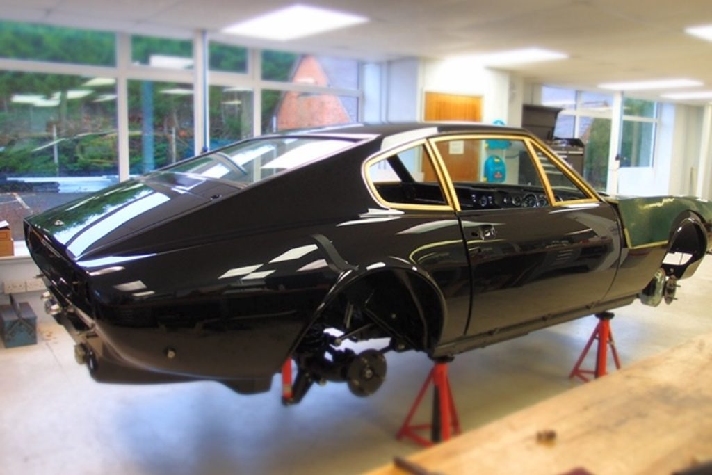 Aston Martin DBS V8, full restoration by Chicane, Aston Martin Specialists, Hampshire